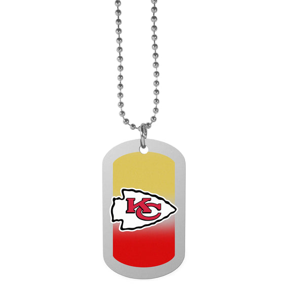 Kansas City Chiefs Team Tag Necklace (SSKG) - 757 Sports Collectibles