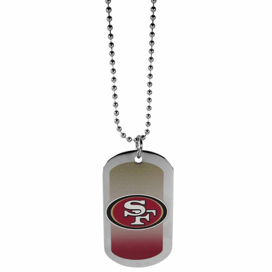 San Francisco 49ers Team Tag Necklace (SSKG) - 757 Sports Collectibles