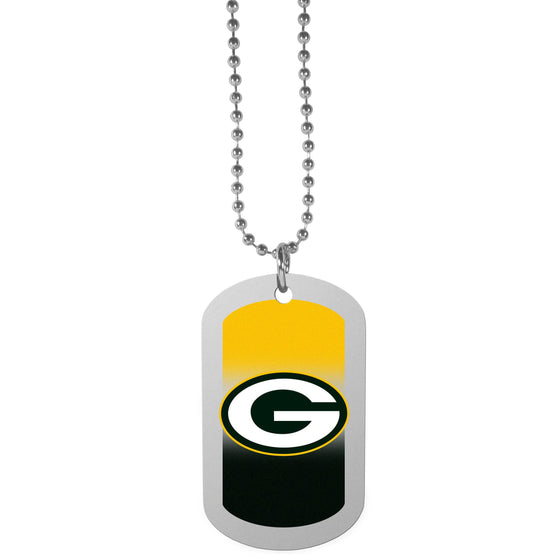 Green Bay Packers Team Tag Necklace (SSKG) - 757 Sports Collectibles