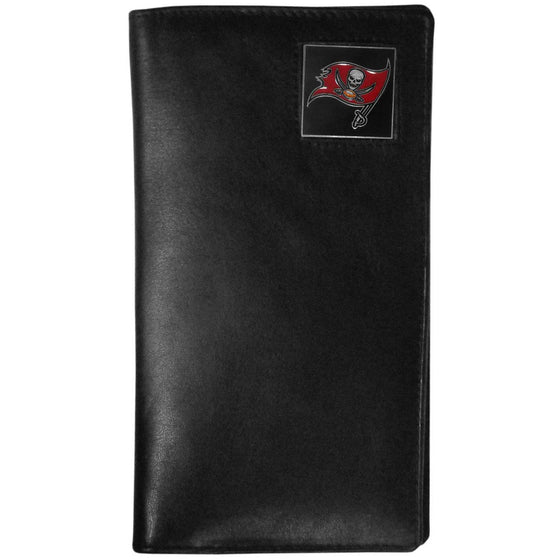 Tampa Bay Buccaneers Leather Tall Wallet (SSKG) - 757 Sports Collectibles