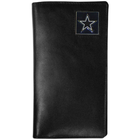 Dallas Cowboys Leather Tall Wallet (SSKG) - 757 Sports Collectibles