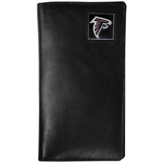 Atlanta Falcons Leather Tall Wallet (SSKG) - 757 Sports Collectibles