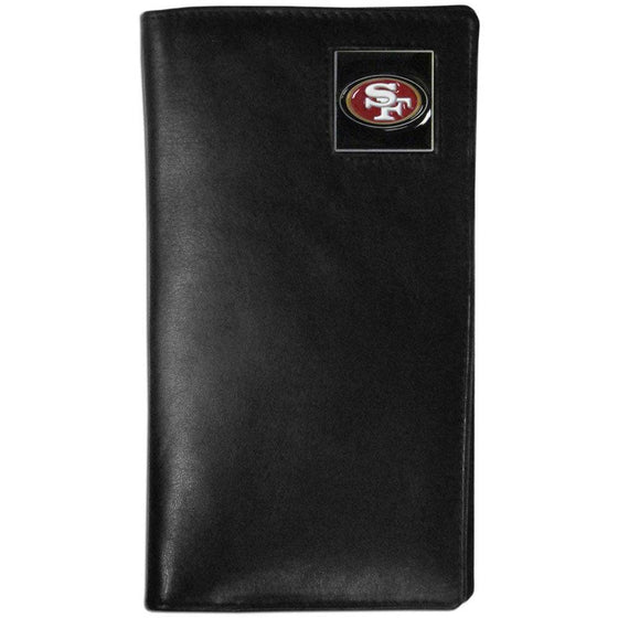 San Francisco 49ers Leather Tall Wallet (SSKG) - 757 Sports Collectibles