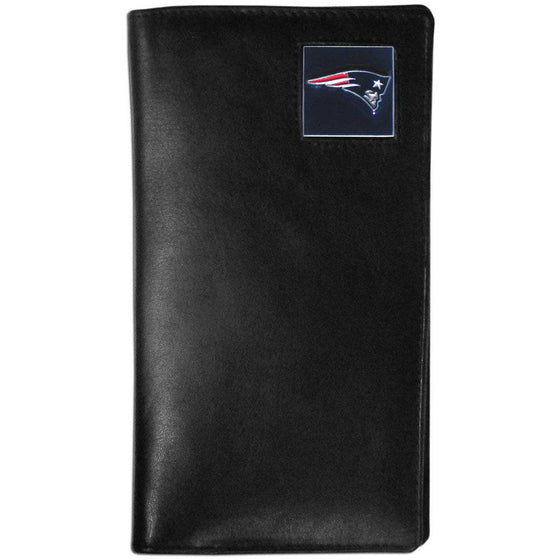 New England Patriots Leather Tall Wallet (SSKG) - 757 Sports Collectibles