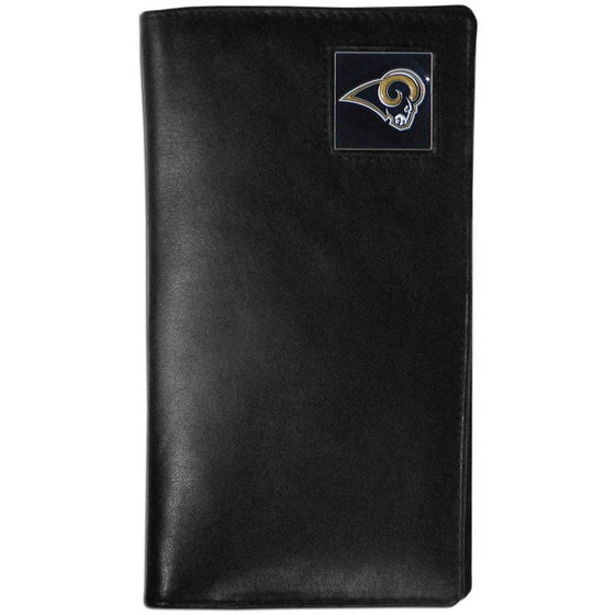 St. Louis Rams Leather Tall Wallet (SSKG) - 757 Sports Collectibles
