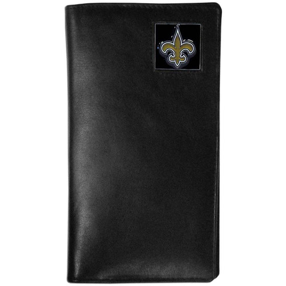 New Orleans Saints Leather Tall Wallet (SSKG) - 757 Sports Collectibles