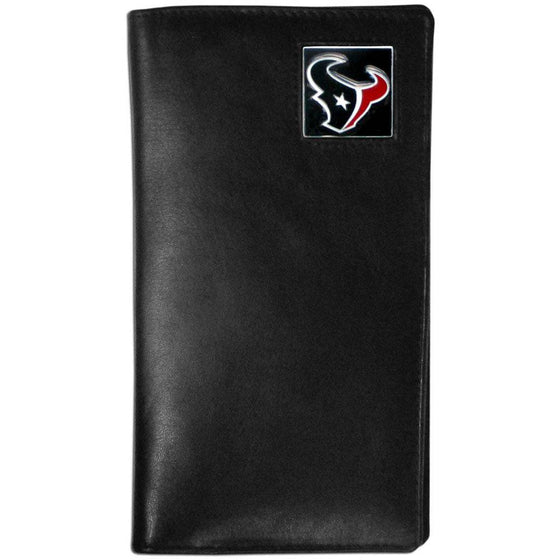 Houston Texans Leather Tall Wallet (SSKG) - 757 Sports Collectibles