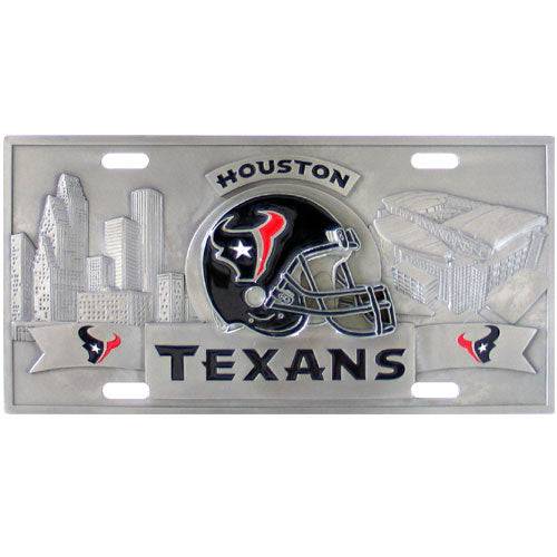 Houston Texans Collector's License Plate (SSKG) - 757 Sports Collectibles