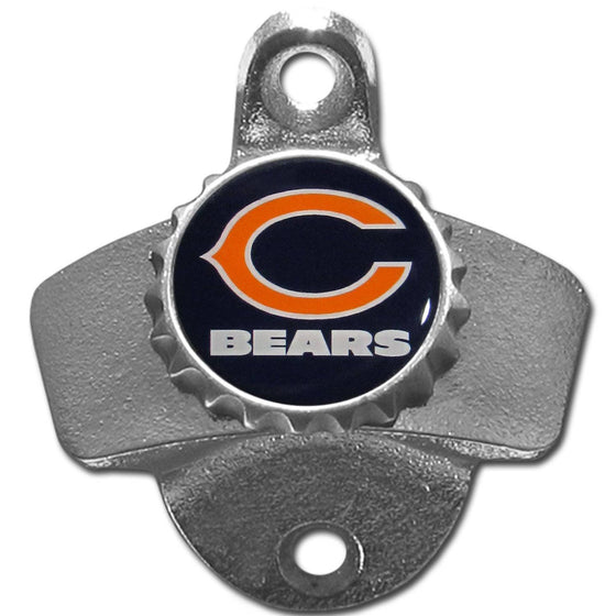 Chicago Bears Wall Mounted Bottle Opener (SSKG) - 757 Sports Collectibles