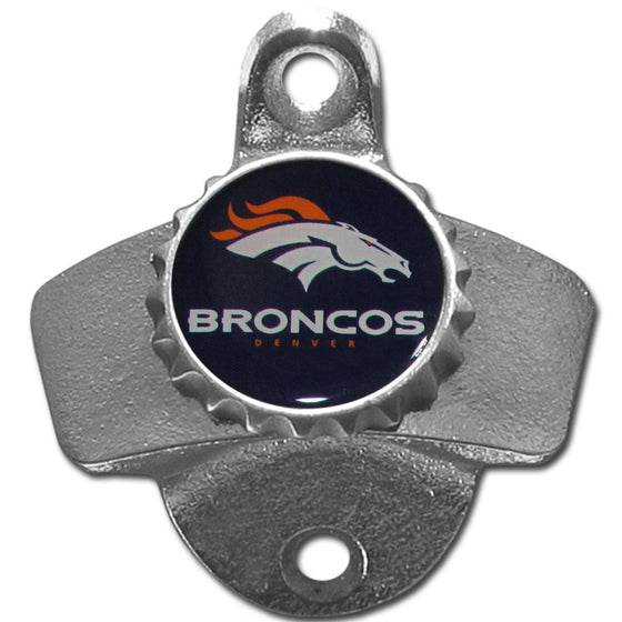 Denver Broncos Wall Mounted Bottle Opener (SSKG) - 757 Sports Collectibles