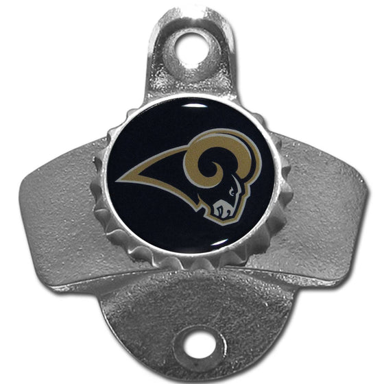 St. Louis Rams Wall Mounted Bottle Opener (SSKG) - 757 Sports Collectibles