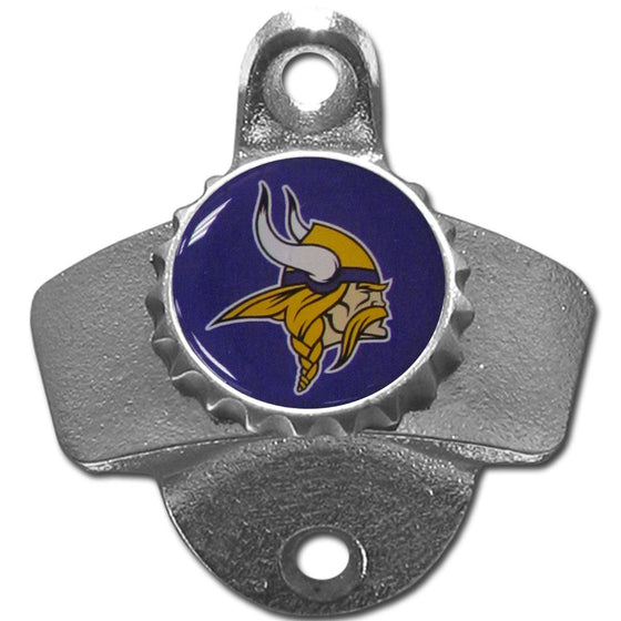 Minnesota Vikings Wall Mounted Bottle Opener (SSKG) - 757 Sports Collectibles