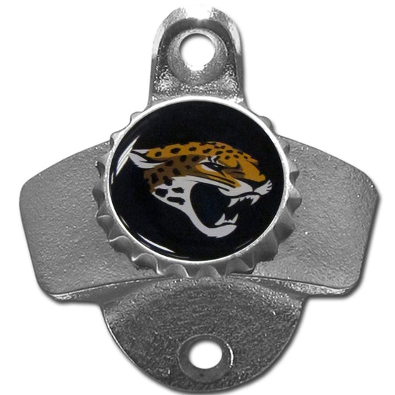 Jacksonville Jaguars Wall Mounted Bottle Opener (SSKG) - 757 Sports Collectibles