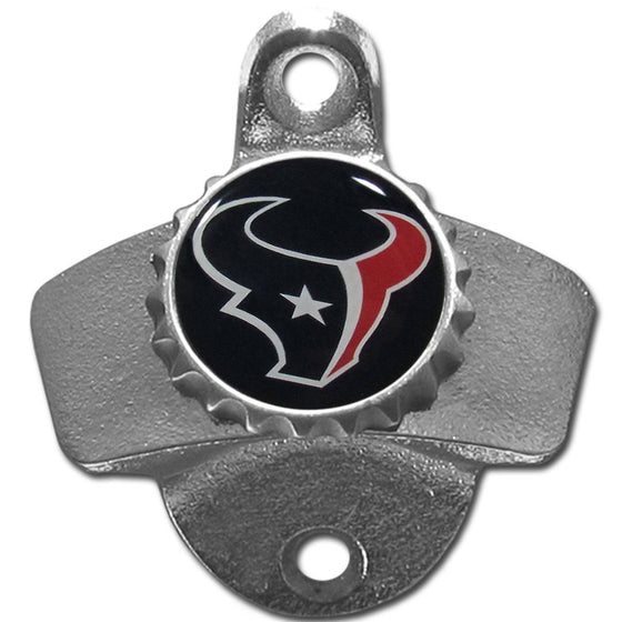 Houston Texans Wall Mounted Bottle Opener (SSKG) - 757 Sports Collectibles