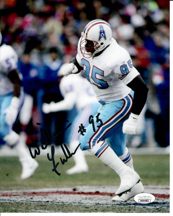 Houston Oilers William Fuller Signed Autograph 8x10 Photo - JSA COA - 757 Sports Collectibles