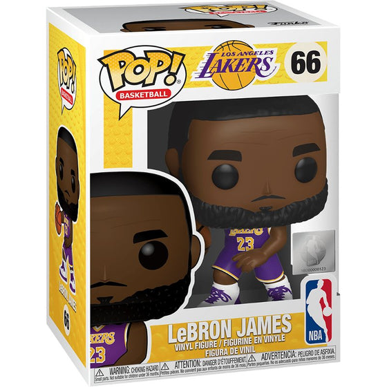 Los Angeles Lakers Lebron James Funko Pop Figure 4" (New in Box)