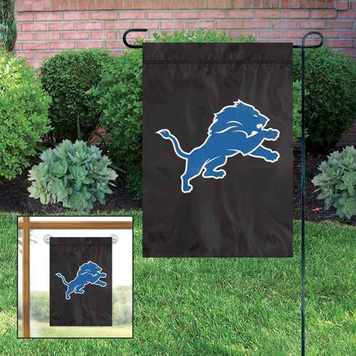 Detroit Lions Embroidered 15"x10.5" Premium Garden Mini Flag Banner - 757 Sports Collectibles