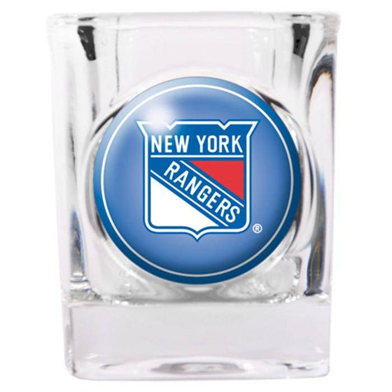 NHL New York Rangers Square Shot Glass - 2oz - 757 Sports Collectibles