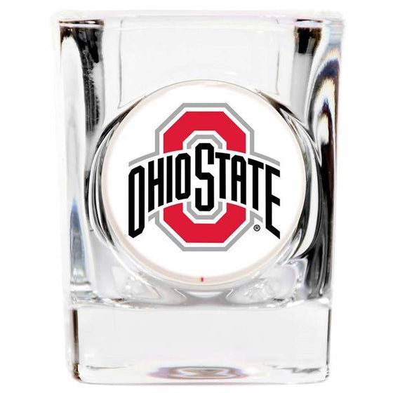 Ohio State OSU Buckeyes Square Shot Glass (2oz.) - 757 Sports Collectibles