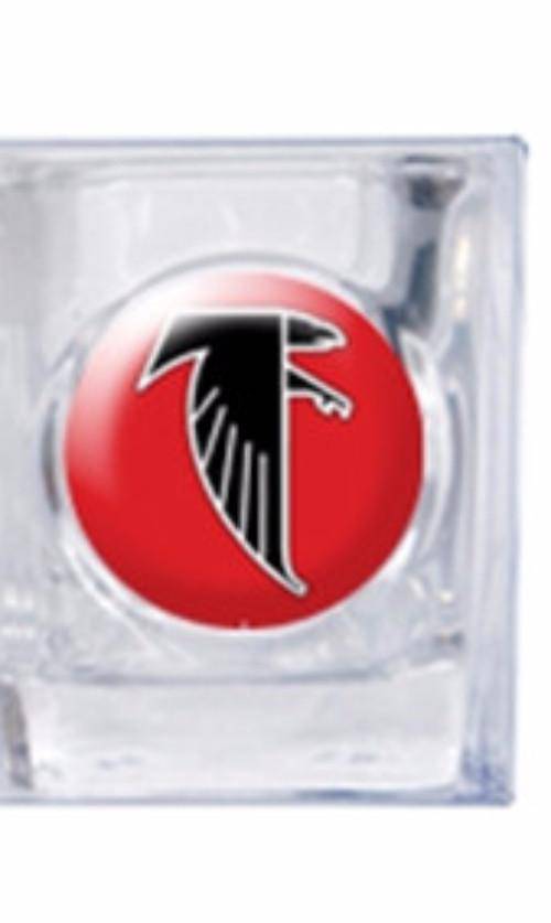 NFL Atlanta Falcons Throwback Square 2 oz Shot Glass - 757 Sports Collectibles