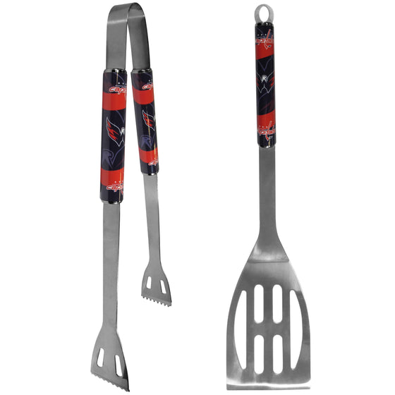 Washington Capitals�� 2 pc Steel BBQ Tool Set (SSKG) - 757 Sports Collectibles