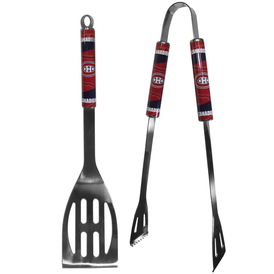 Montreal Canadiens�� 2 pc Steel BBQ Tool Set (SSKG) - 757 Sports Collectibles
