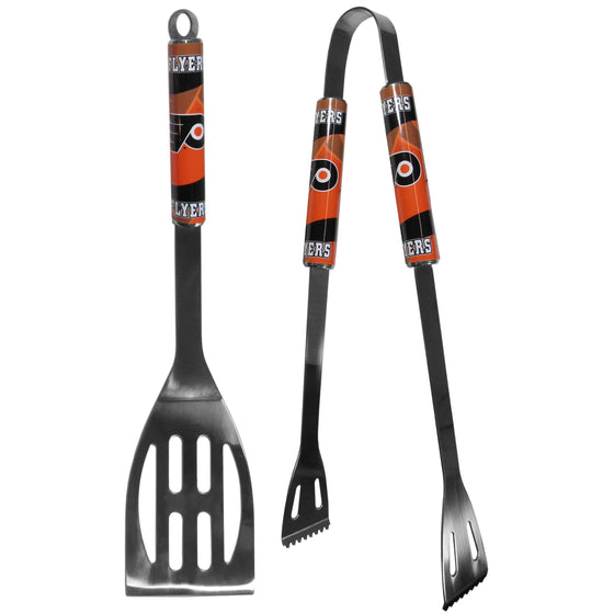 Philadelphia Flyers�� 2 pc Steel BBQ Tool Set (SSKG) - 757 Sports Collectibles