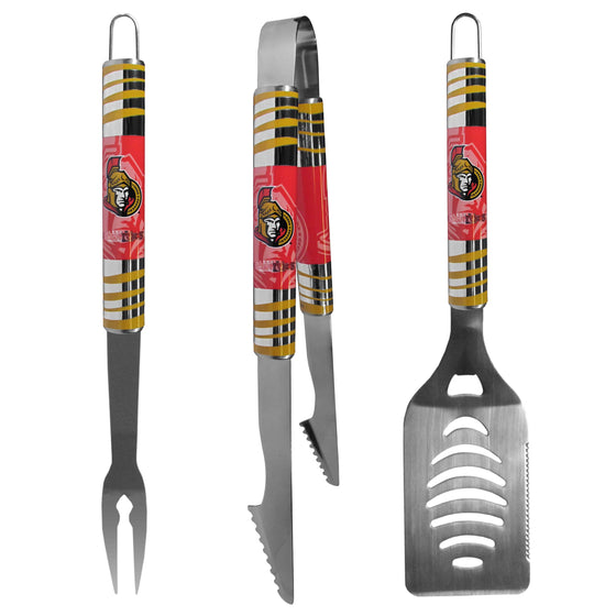 Ottawa Senators�� 3 pc Tailgater BBQ Set (SSKG) - 757 Sports Collectibles