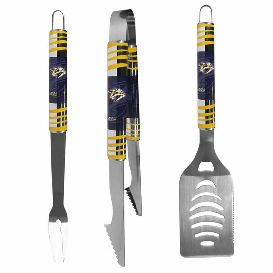 Nashville Predators�� 3 pc Tailgater BBQ Set (SSKG) - 757 Sports Collectibles