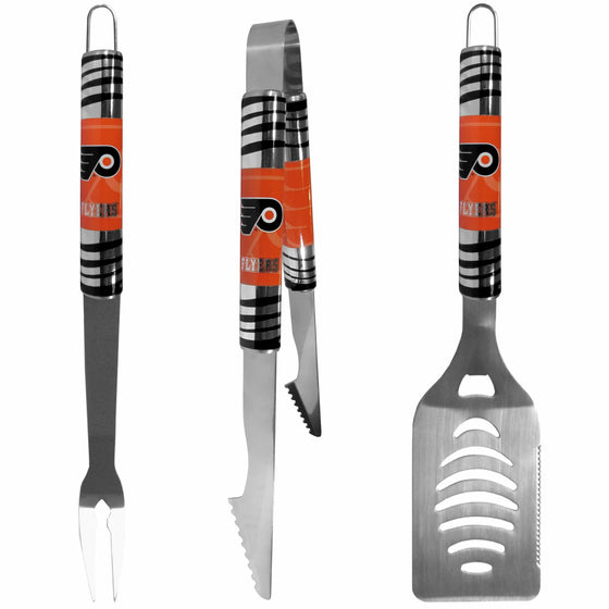 Philadelphia Flyers�� 3 pc Tailgater BBQ Set (SSKG) - 757 Sports Collectibles