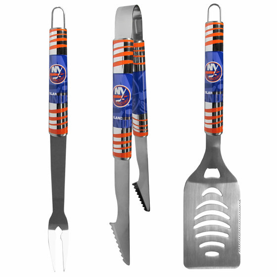 New York Islanders�� 3 pc Tailgater BBQ Set (SSKG) - 757 Sports Collectibles