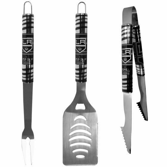 Los Angeles Kings�� 3 pc Tailgater BBQ Set (SSKG) - 757 Sports Collectibles