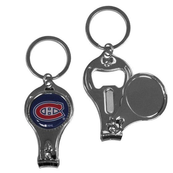Montreal Canadiens�� Nail Care/Bottle Opener Key Chain (SSKG) - 757 Sports Collectibles