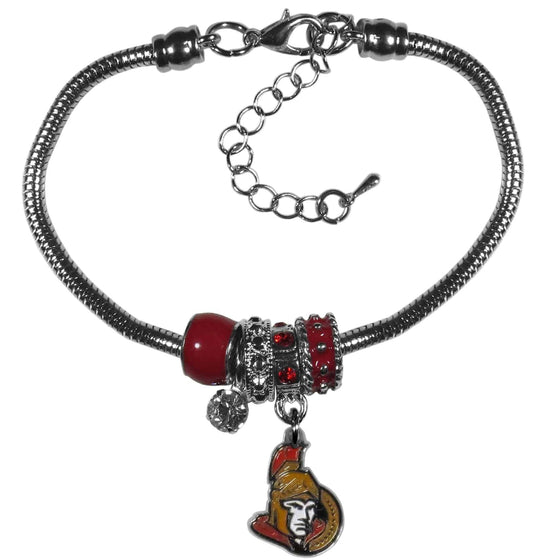 Ottawa Senators�� Euro Bead Bracelet (SSKG) - 757 Sports Collectibles