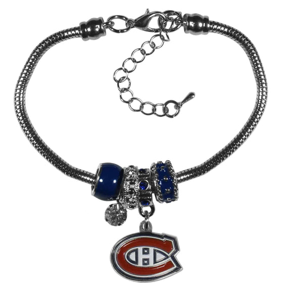 Montreal Canadiens�� Euro Bead Bracelet (SSKG) - 757 Sports Collectibles