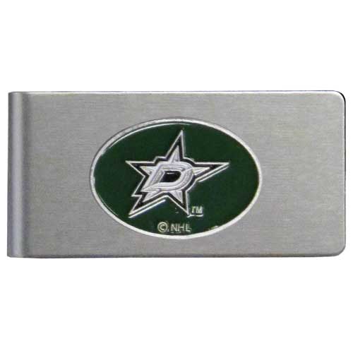 Dallas Stars��� Brushed Metal Money Clip (SSKG) - 757 Sports Collectibles