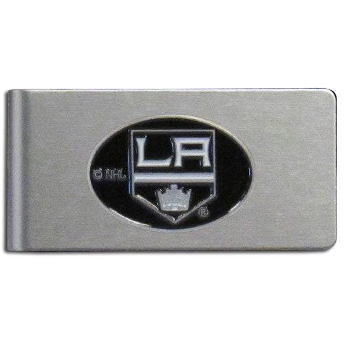 Los Angeles Kings�� Brushed Metal Money Clip (SSKG) - 757 Sports Collectibles