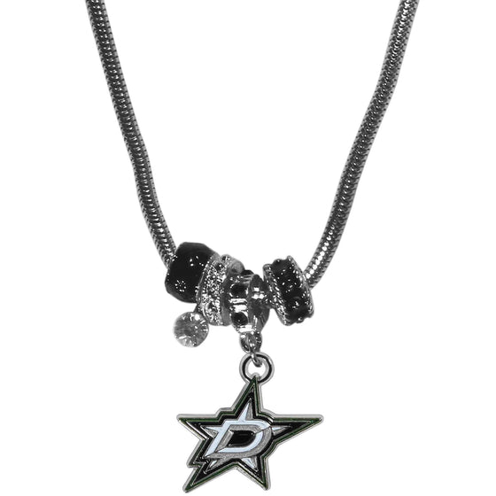 Dallas Stars��� Euro Bead Necklace (SSKG) - 757 Sports Collectibles