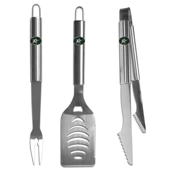 Dallas Stars��� 3 pc Stainless Steel BBQ Set (SSKG) - 757 Sports Collectibles