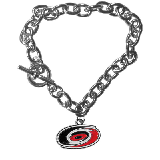 Carolina Hurricanes�� Charm Chain Bracelet (SSKG) - 757 Sports Collectibles