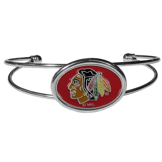 Chicago Blackhawks�� Cuff Bracelet (SSKG) - 757 Sports Collectibles