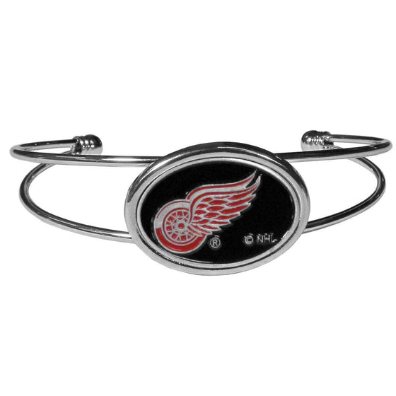 Detroit Red Wings�� Cuff Bracelet (SSKG) - 757 Sports Collectibles