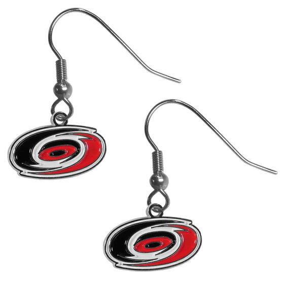 Carolina Hurricanes�� Chrome Dangle Earrings (SSKG) - 757 Sports Collectibles