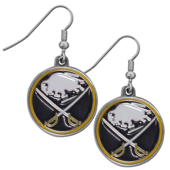 Buffalo Sabres�� Chrome Dangle Earrings (SSKG) - 757 Sports Collectibles