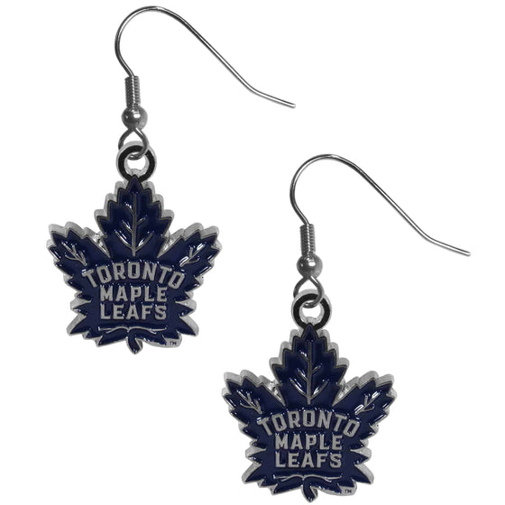 Toronto Maple Leafs�� Chrome Dangle Earrings (SSKG) - 757 Sports Collectibles