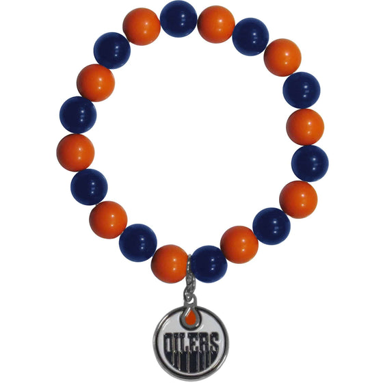 Edmonton Oilers�� Fan Bead Bracelet (SSKG) - 757 Sports Collectibles