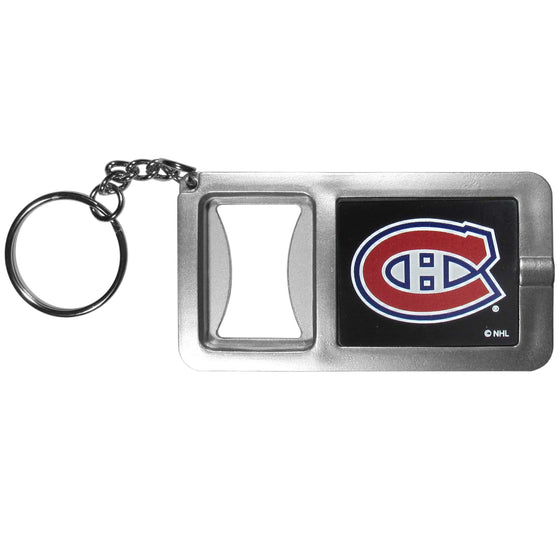 Montreal Canadiens�� Flashlight Key Chain with Bottle Opener (SSKG) - 757 Sports Collectibles