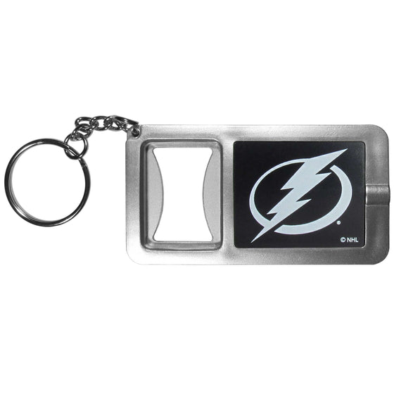 Tampa Bay Lightning�� Flashlight Key Chain with Bottle Opener (SSKG) - 757 Sports Collectibles