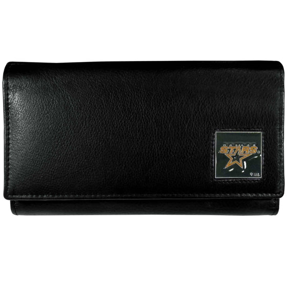 Dallas Stars��� Leather Women's Wallet (SSKG) - 757 Sports Collectibles