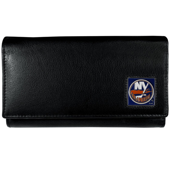 New York Islanders�� Leather Women's Wallet (SSKG) - 757 Sports Collectibles